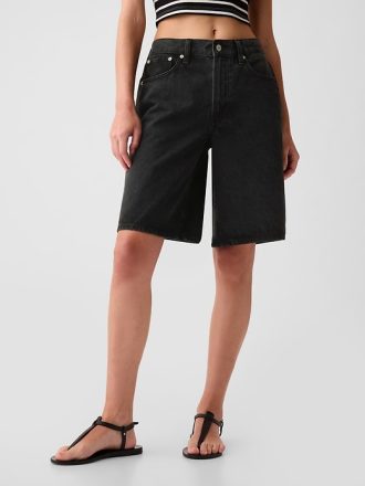 11,5″ Mid Rise Longline jeansshorts
