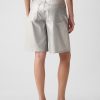 11,5″ Mid Rise Metallic Longline jeansshorts