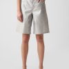 11,5″ Mid Rise Metallic Longline jeansshorts