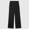 365 High Rise Borstad Twill Byxa