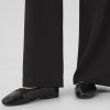 365 High Rise Borstad Twill Byxa