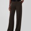 365 High Rise Borstad Twill Byxa