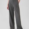 365 High Rise Borstad Twill Byxa