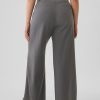 365 High Rise Borstad Twill Byxa