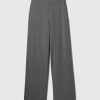 365 High Rise Borstad Twill Byxa