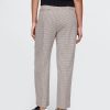 365 High Rise Borstad Twill Plisserad Taper Byxa