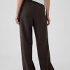 365 High Rise Brushed Twill Plisserade byxor
