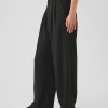 365 High Rise Brushed Twill Plisserade byxor