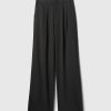 365 High Rise Brushed Twill Plisserade byxor