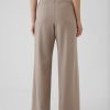 365 High Rise Brushed Twill Plisserade byxor
