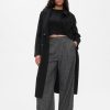 365 High Rise Brushed Twill Plisserade byxor