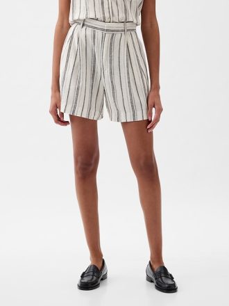 365 Shorts med hög linneblandning
