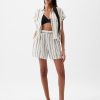365 Shorts med hög linneblandning