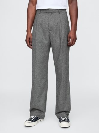 365 Wool-Blend Relaxed Byxa