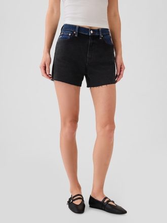4″ High Rise Girlfriend Jeansshorts