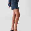4″ High Rise Girlfriend Jeansshorts