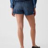 4″ High Rise Girlfriend Jeansshorts