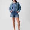 4″ High Rise Girlfriend Jeansshorts