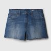 4″ High Rise Girlfriend Jeansshorts