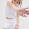 5″ Mid Rise Girlfriend Shorts