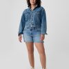5″ flickvänshorts i medelhög jeans
