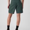 8″ Cargo-shorts i linne och bomull