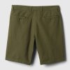 8″ shorts i linne-bomull