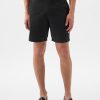 8″ shorts i linne-bomull