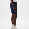 8″ shorts i linne-bomull