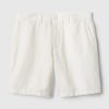 8″ shorts i linne-bomull