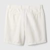 8″ shorts i linne-bomull