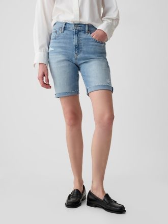 9″ Bermudashorts med hög höjd