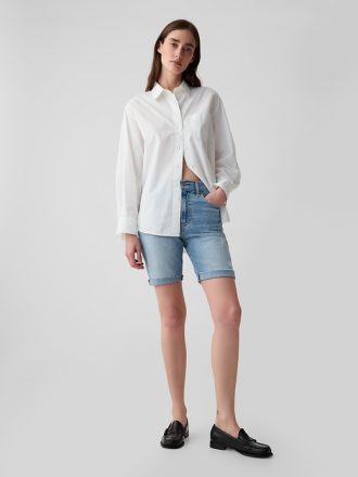 9″ Bermudashorts med hög höjd