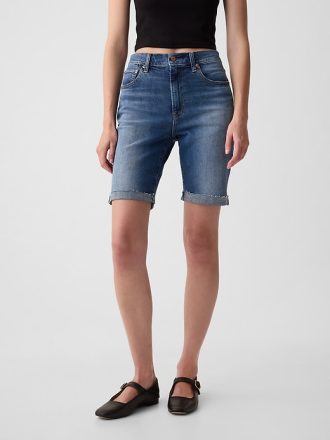 9″ Bermudashorts med hög höjd
