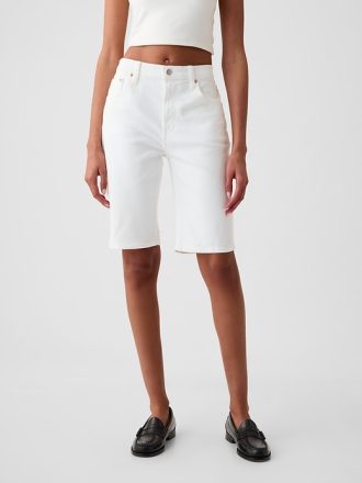 9″ Bermudashorts med hög höjd