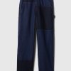 90-tals lösa patchworkjeans