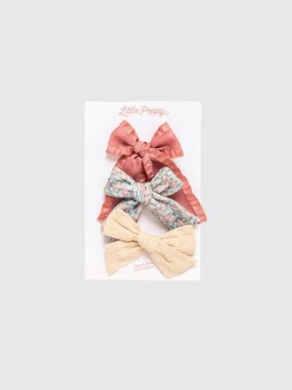Adaline Bow Clip Set