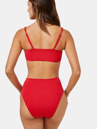 Andie Uppnosig bikinibotten med hög midja