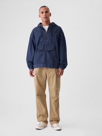 Anorakjacka i jeans