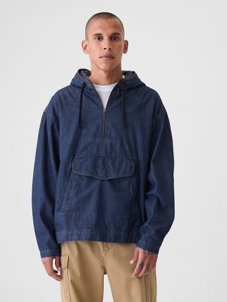 Anorakjacka i jeans