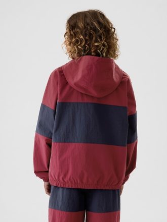 Anorakjacka med logotyp för barn