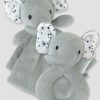 Ärlig babykläder Lovey and Rattle Set