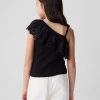 Asymmetrisk Eyelet-topp för barn