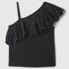 Asymmetrisk Eyelet-topp för barn