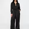Återvunnen Satin Jumpsuit