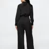 Återvunnen Satin Jumpsuit