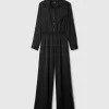 Återvunnen Satin Jumpsuit