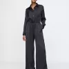 Återvunnen Satin Jumpsuit