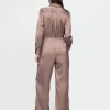 Återvunnen Satin Jumpsuit