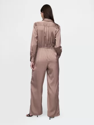 Återvunnen Satin Jumpsuit
